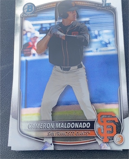 2025 Bowman Draft Chrome #BDC-99 Cameron Maldonado — front