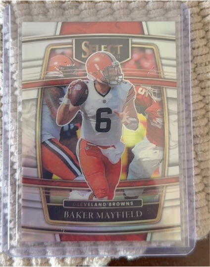 2021 Panini Select Football #10 Baker Mayfield — front