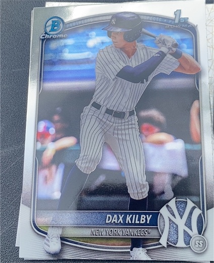 2025 Bowman Draft Chrome #BDC-146 Dax Kilby — front