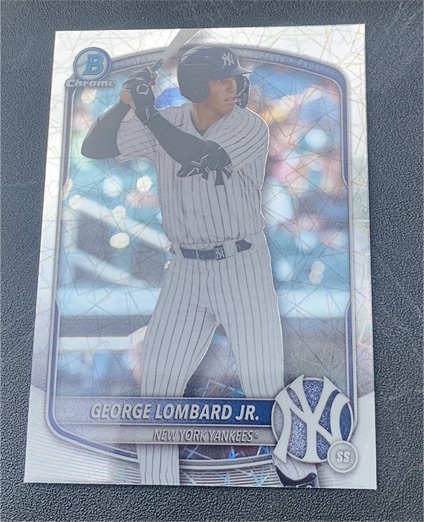 2025 Bowman Draft Chrome #BDC-43 George Lombard Jr. — front