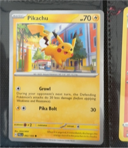 2023 Pokémon SV: Paldean Fates #018 Pikachu — front