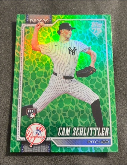 2026 Topps Series 1 #111 Cam Schlittler — front