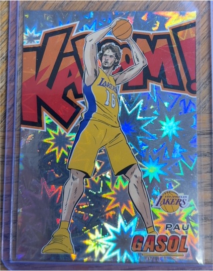 2024-25 Panini Revolution Kaboom! Vertical #29 Pau Gasol — front