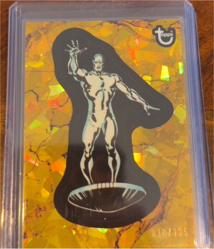 2025 Topps Marvel Comic Book Heroes 1975 #50 Silver Surfer — front