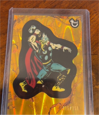 2025 Topps Marvel Comic Book Heroes 1976 #54 Thor — front