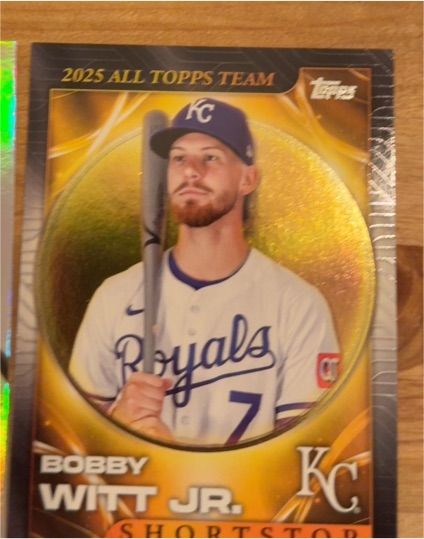 2026 Topps Series 1 #ATT-5 Bobby Witt Jr. All Topps Team — front