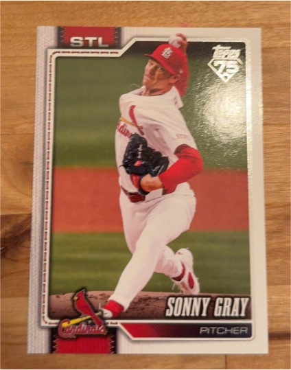 2026 Topps Series 1 #40 Sonny Gray — front