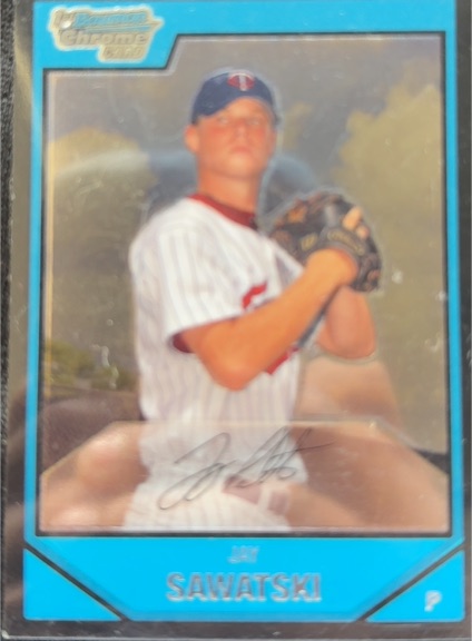 2007 Bowman Chrome Prospects #BC76 Jay Sawatski — front