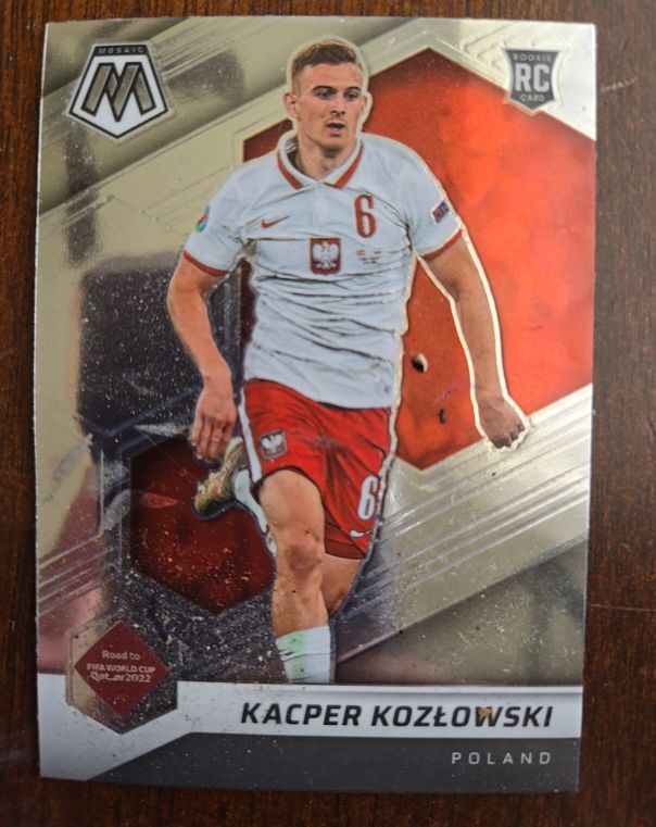 2021-22 Panini Mosaic FIFA Road to World Cup #52 Kacper Kozlowski — front