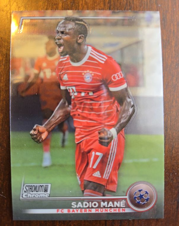 2022-23 Topps Stadium Club Chrome UEFA #71 Sadio Mané — front