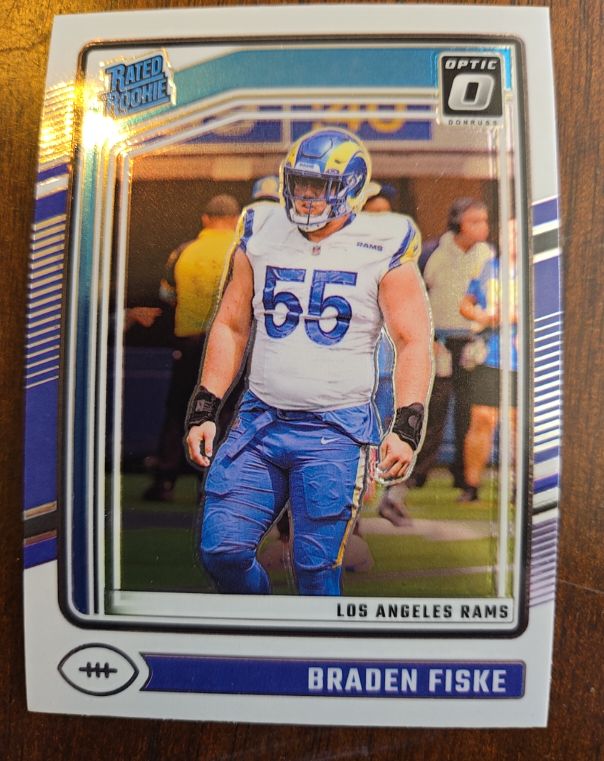 2024 Donruss Optic #210 Braden Fiske — front