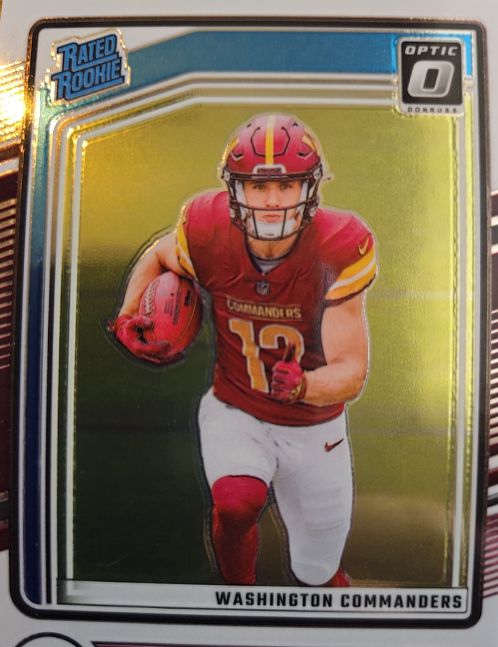 2024 Donruss Optic #268 Luke McCaffrey — front