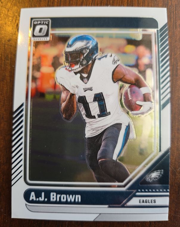 2024 Panini Donruss Optic #160 A.J. Brown — front