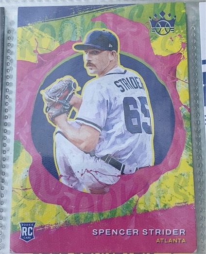 2022 Panini Diamond Kings #142 Spencer Strider — front