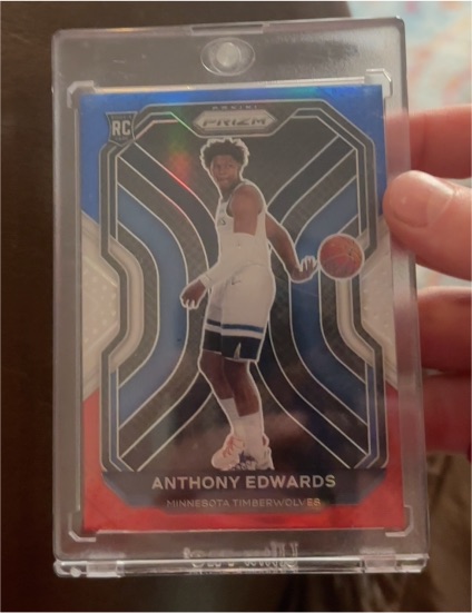 2020-21 Panini Prizm #258 Anthony Edwards — front