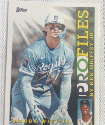 2026 Topps Series 1 Profiles #TP-16 Bobby Witt Jr. — front
