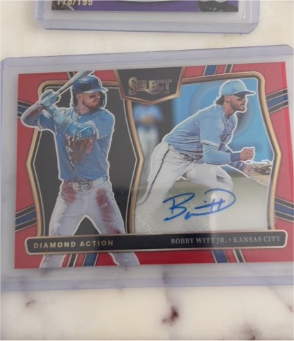 2025 Panini Select #DAS-BW Bobby Witt Jr. — front