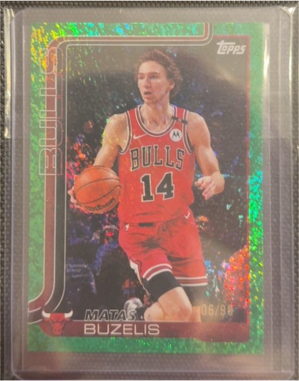 2025-26 Topps #37 Matas Buzelis — front