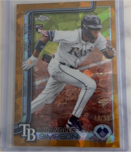 2025 Topps Chrome Update #USC179 Chandler Simpson — front