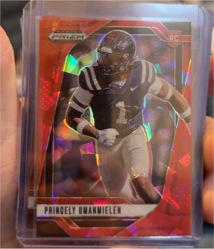 2025 Panini Prizm Draft Picks #92 Princely Umanmielen — front