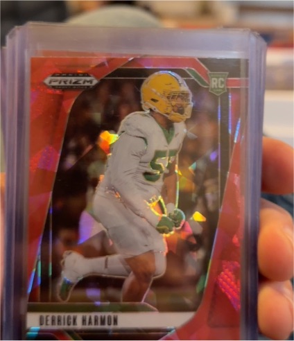 2025 Panini Prizm Draft Picks #96 Derrick Harmon — front
