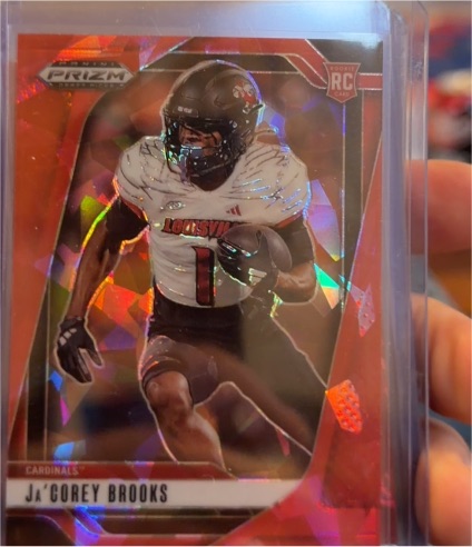 2025 Panini Prizm Draft Picks #50 Ja'Corey Brooks — front