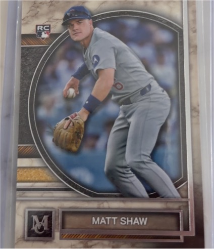 2025 Topps Museum Collection #84 Matt Shaw — front