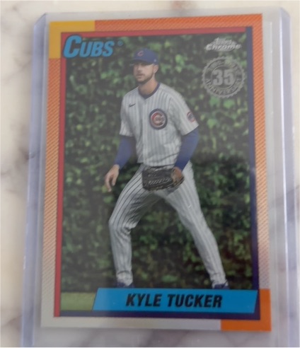 2025 Topps Chrome Update #90CU-13 Kyle Tucker — front