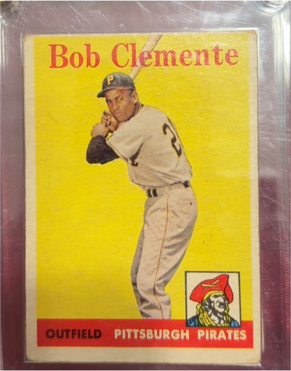 1958 Topps #52 Roberto Clemente — front