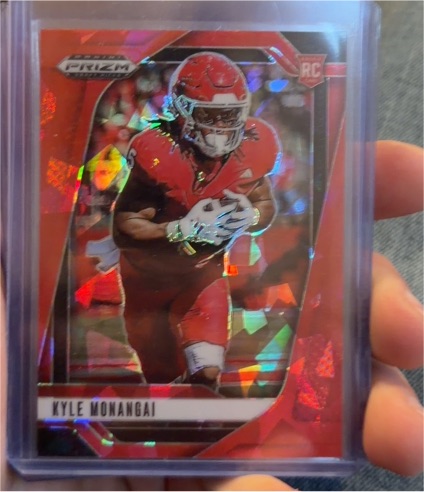 2025 Panini Prizm Draft Picks #108 Kyle Monangai — front