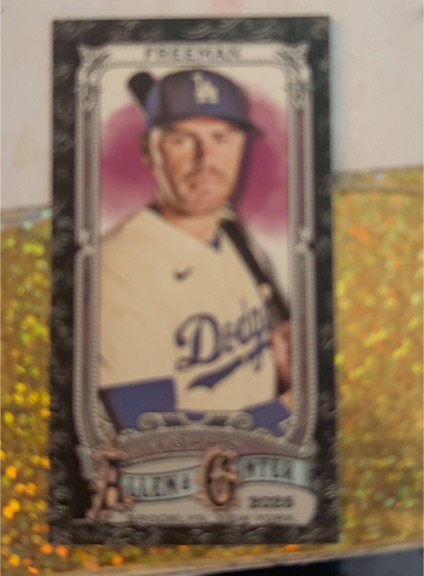 2025 Topps Allen & Ginter #69 Freddie Freeman — front