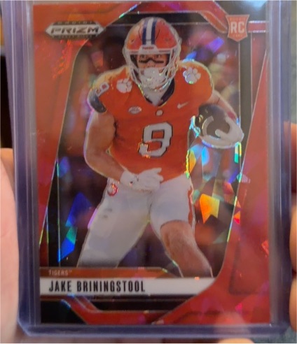 2025 Panini Prizm Draft Picks #18 Jake Briningstool — front