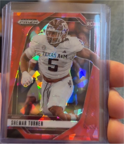 2025 Panini Prizm Draft Picks #133 Shemar Turner — front