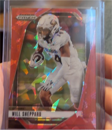 2025 Panini Prizm Draft Picks #23 Will Sheppard — front