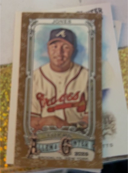 2025 Topps Allen & Ginter Mini #E6 Hank Aaron — front