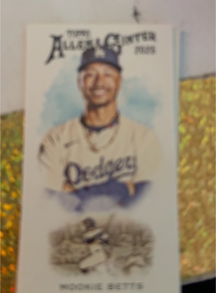 2025 Topps Allen & Ginter #N222-8 Mookie Betts — front