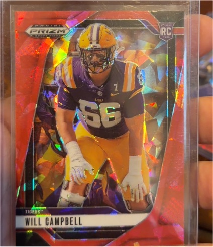 2025 Panini Prizm Draft Picks #54 Will Campbell — front