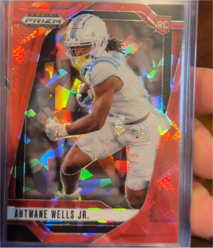 2024 Panini Prizm Antwane Wells Jr. — front