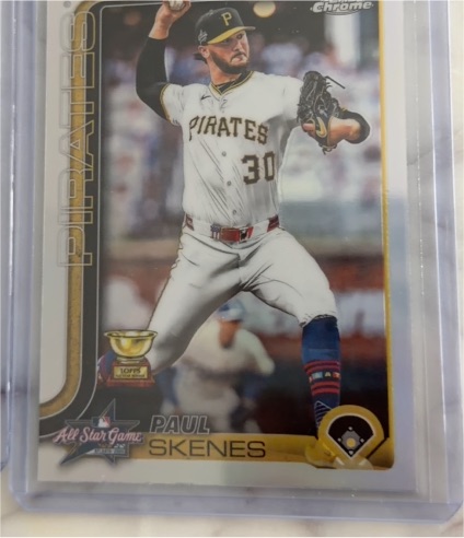 2025 Topps Chrome Update #ASGC-44 Paul Skenes — front