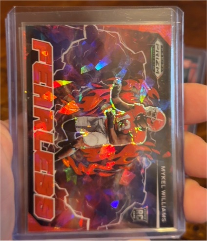 2025 Panini Prizm Draft Picks #F-MW Mykel Williams — front