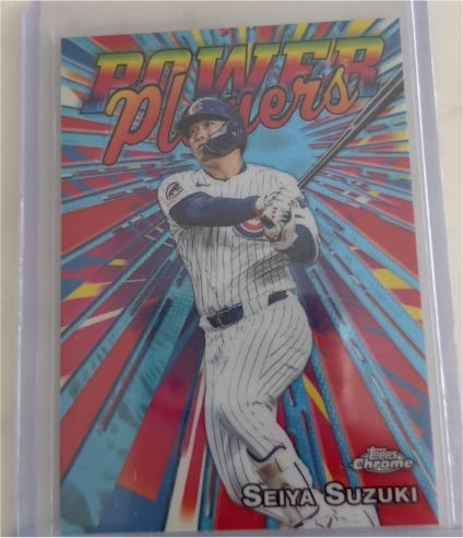 2025 Topps Chrome Update #PP-33 Seiya Suzuki Power Players — front