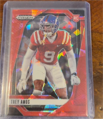 2025 Panini Prizm Draft Picks #89 Trey Amos — front