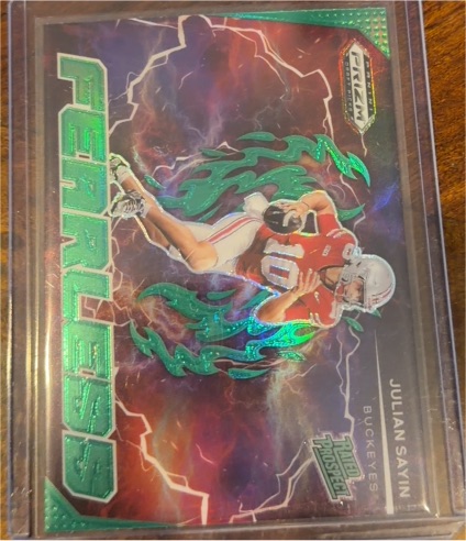 2025 Panini Prizm Draft Picks #F-JSN Julian Sayin — front