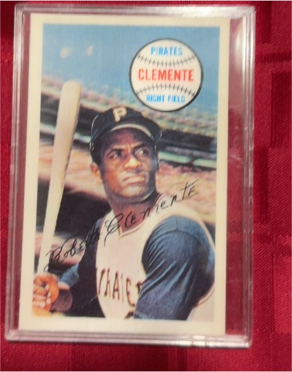 1970 Kellogg's 3-D Super Stars #27 Roberto Clemente — front