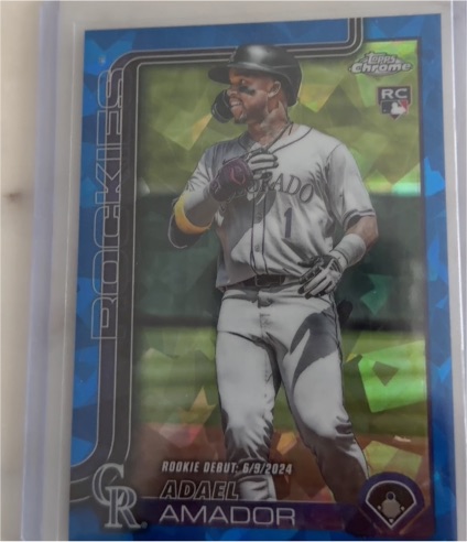 2025 Topps Chrome Update #USC143 Adael Amador — front