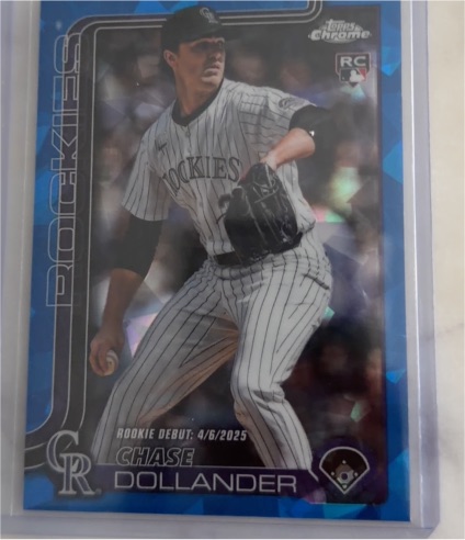 2025 Topps Chrome Update #USC175 Chase Dollander — front