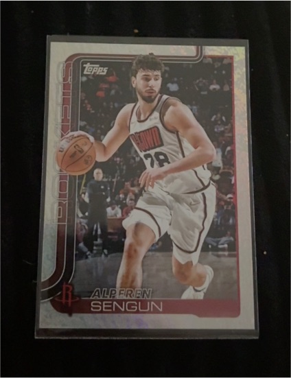 2025-26 Topps #180 Alperen Sengun — front