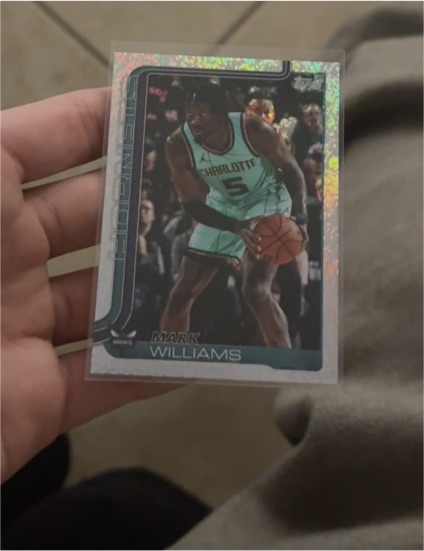 2025-26 Topps Basketball #70 Mark Williams — front