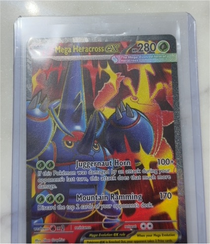 Mega Heracross EX 108/094 Phantasmal Flames — front