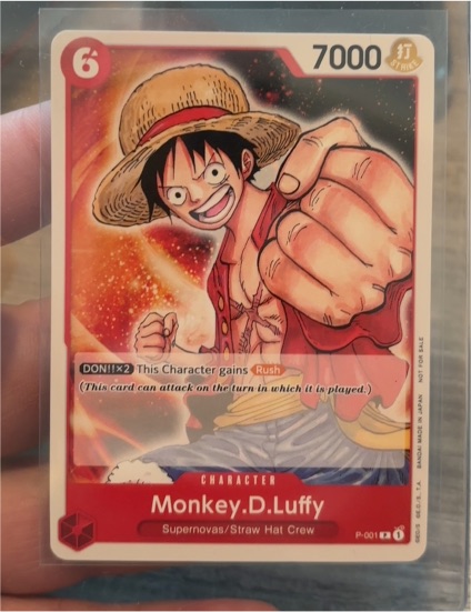 Monkey.D.Luffy (Promotion Pack 2022) P-001 One Piece Card — front